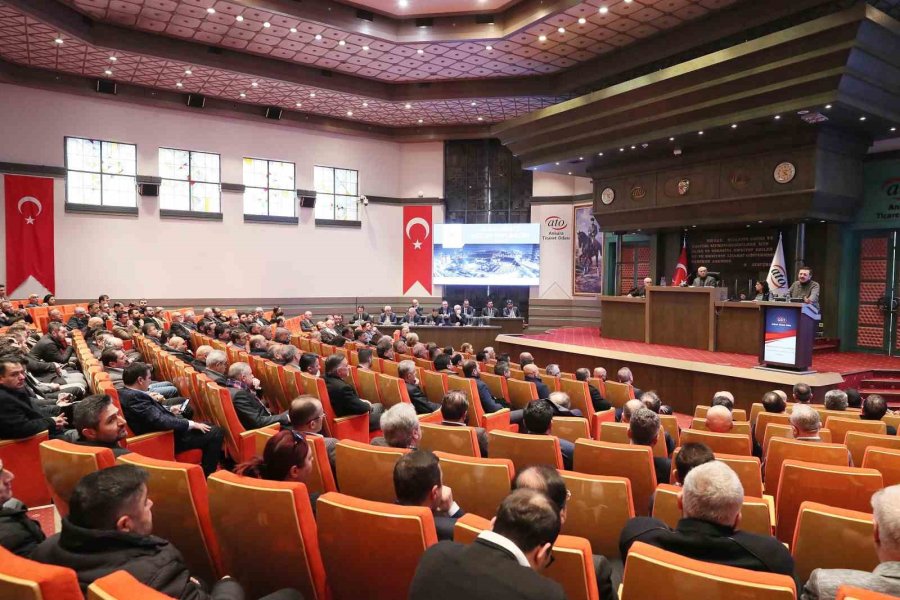 Ato Başkanı Baran: “depremin Ardından Olağanüstü Toplandık”