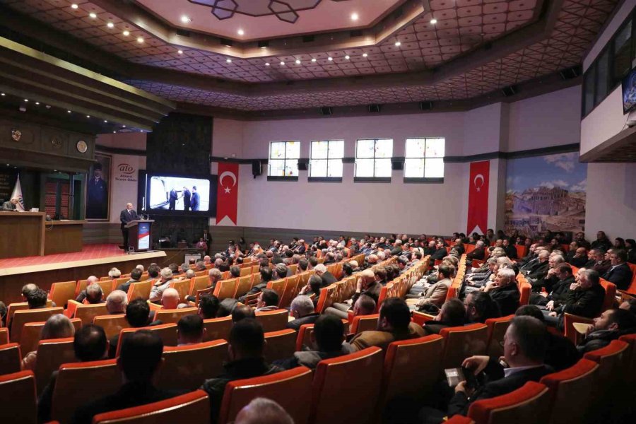 Ato Başkanı Baran: “depremin Ardından Olağanüstü Toplandık”