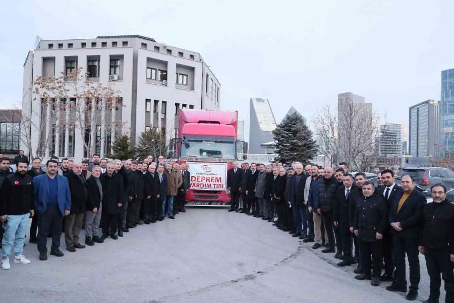 Ato Başkanı Baran: “depremin Ardından Olağanüstü Toplandık”