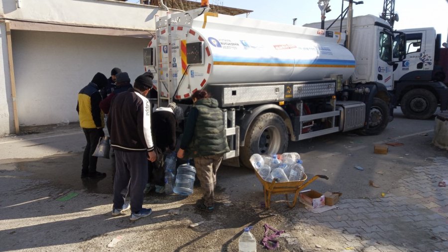 Asat, Hatay’a Şebekeye Suyu Verdi