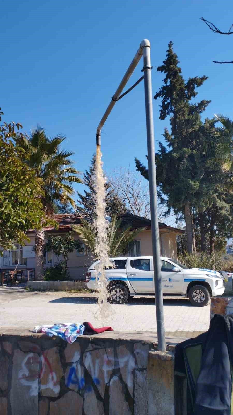 Asat, Hatay’a Şebekeye Suyu Verdi