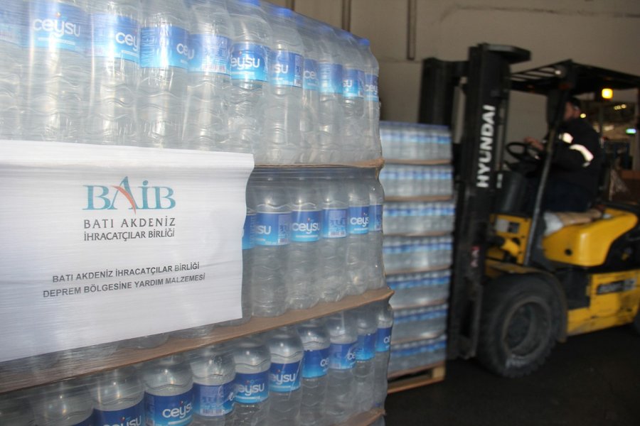 Baib’den Deprem Bölgesine Destek