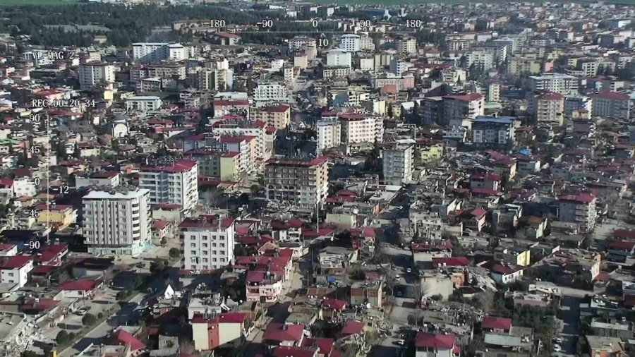 Çevre, Şehircilik Ve İklim Değişikliği Bakanlığı, Uydu Ve İha’larla Hasar Tespit Çalışmaları Yapıyor