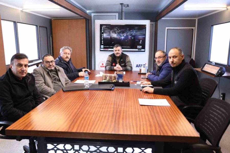 Başkan Palancıoğlu Ve Teknik Ekibi Afşin’de İncelemelerde Bulundu