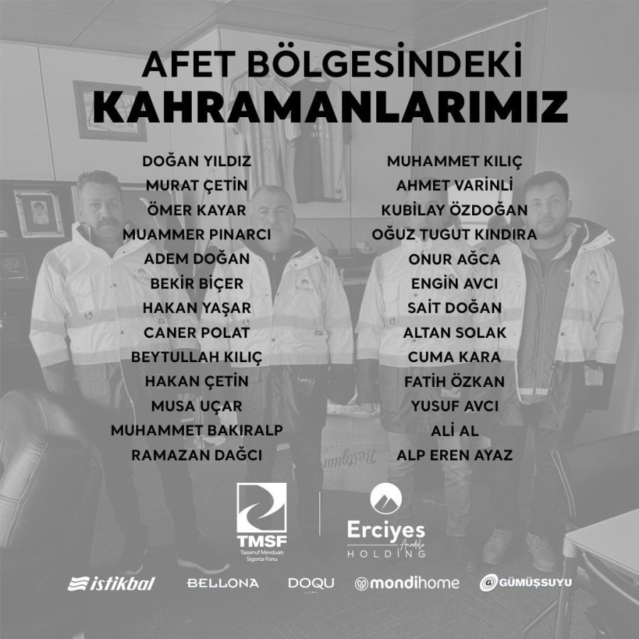 Erciyes Anadolu Holding, Deprem Bölgesinde Her Öğün Bin 200 Kişilik Yemek Çıkarıyor