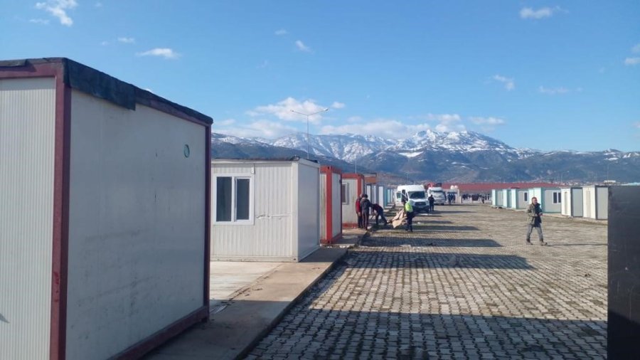 Gaziantep’te 500 Konteynerin Kurulumu Tamamlandı