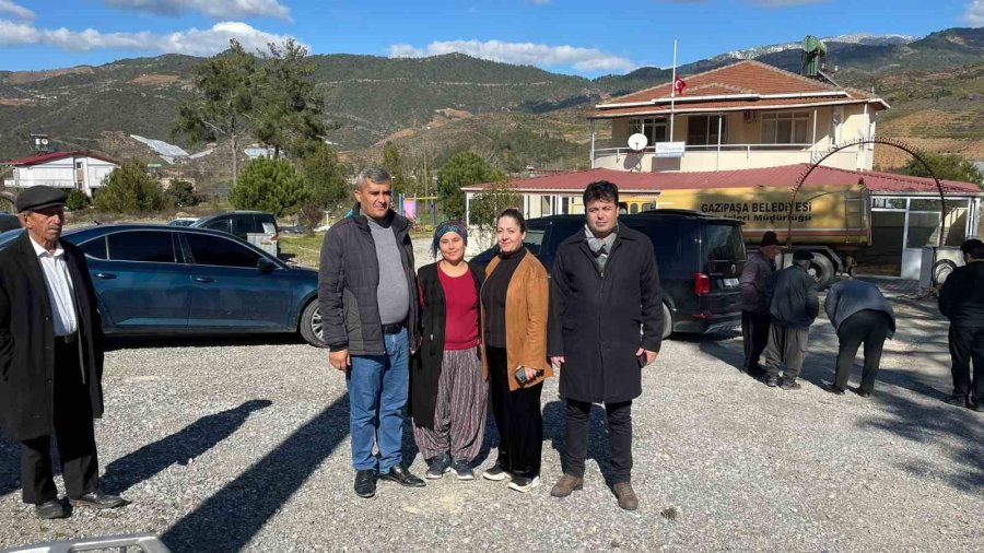 Gazipaşa’daki Köy Konağında Depremzedelere Ücretsiz İkramda Bulunulacak