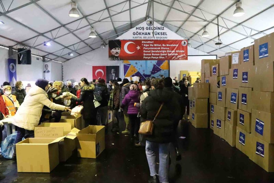 Kartal’da Büyük Afet Seferberliği