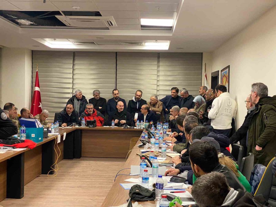 Başkan Büyükkılıç, Bakan Soylu Başkanlığı’nda Deprem Koordinasyon Toplantısı’na Katıldı