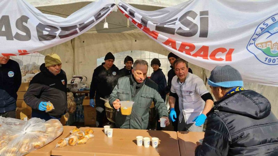 Başkan Yalçın Deprem Bölgesinde