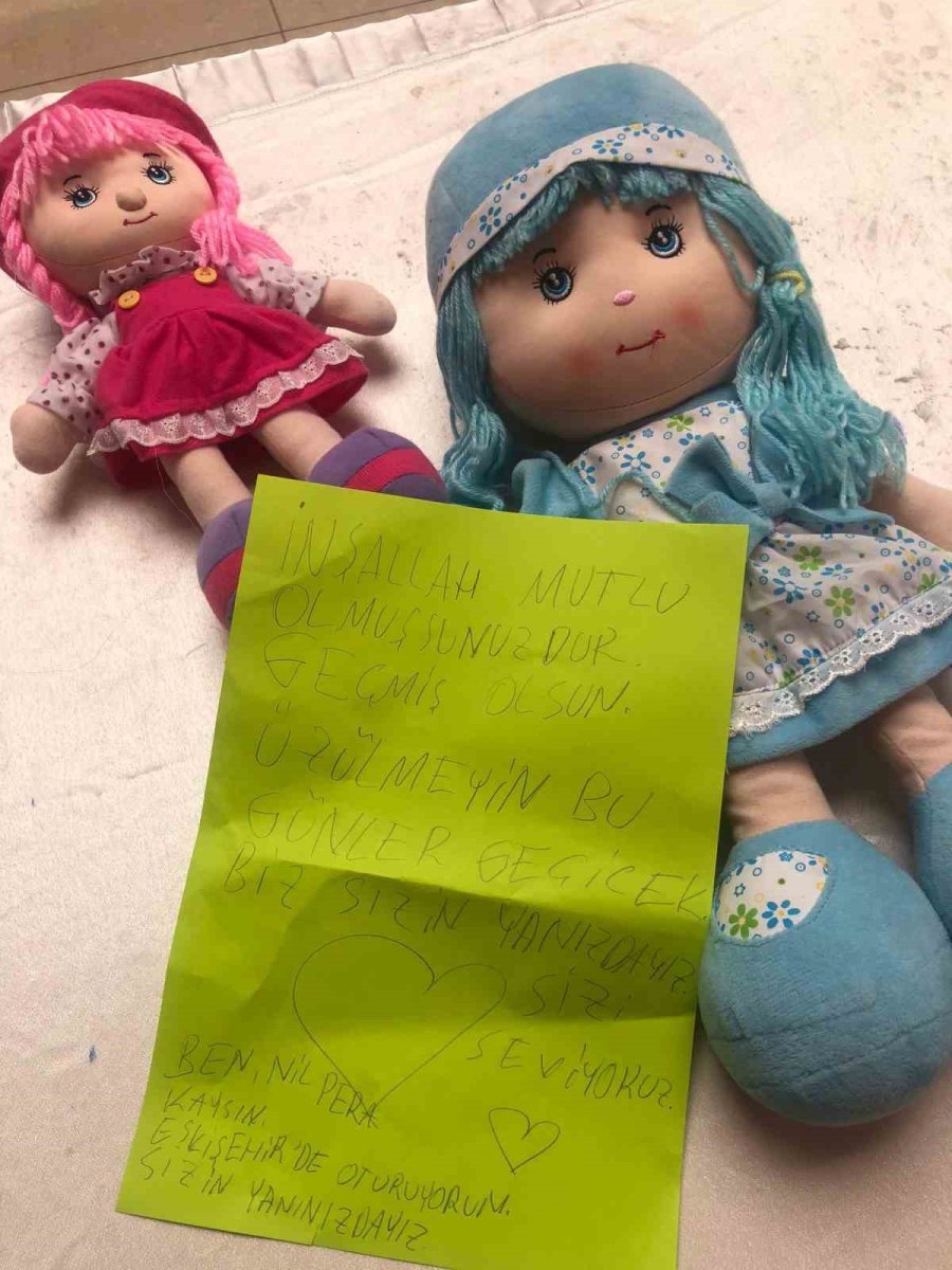 Depremzedelere Miniklerden Mesajlı Destek