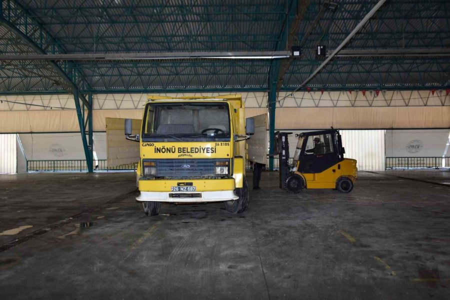 İnönü’den Afet Bölgesine Yardım Devam Ediyor