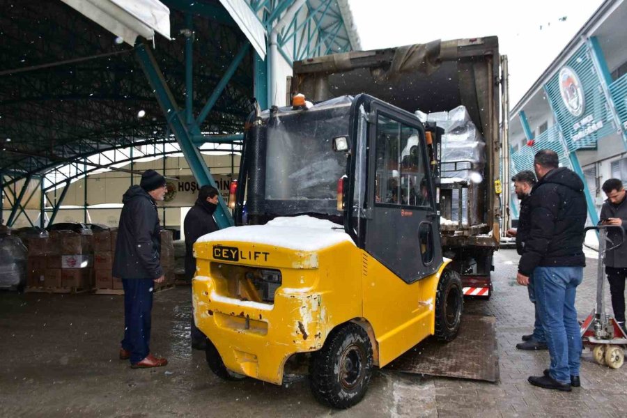 İnönü’den Afet Bölgesine Yardım Devam Ediyor