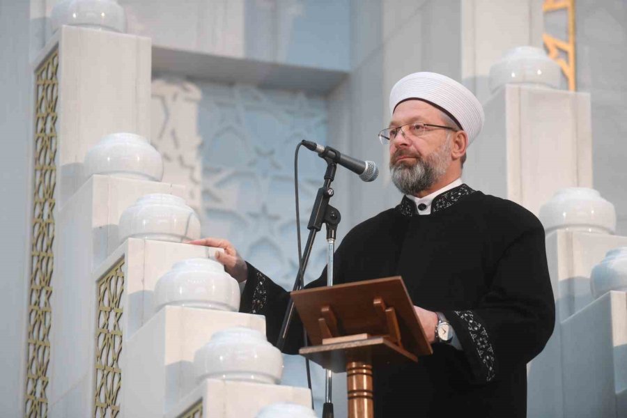 Camilerde Kahramanmaraş Merkezli Yaşanan Depremler Konulu Hutbe Okundu