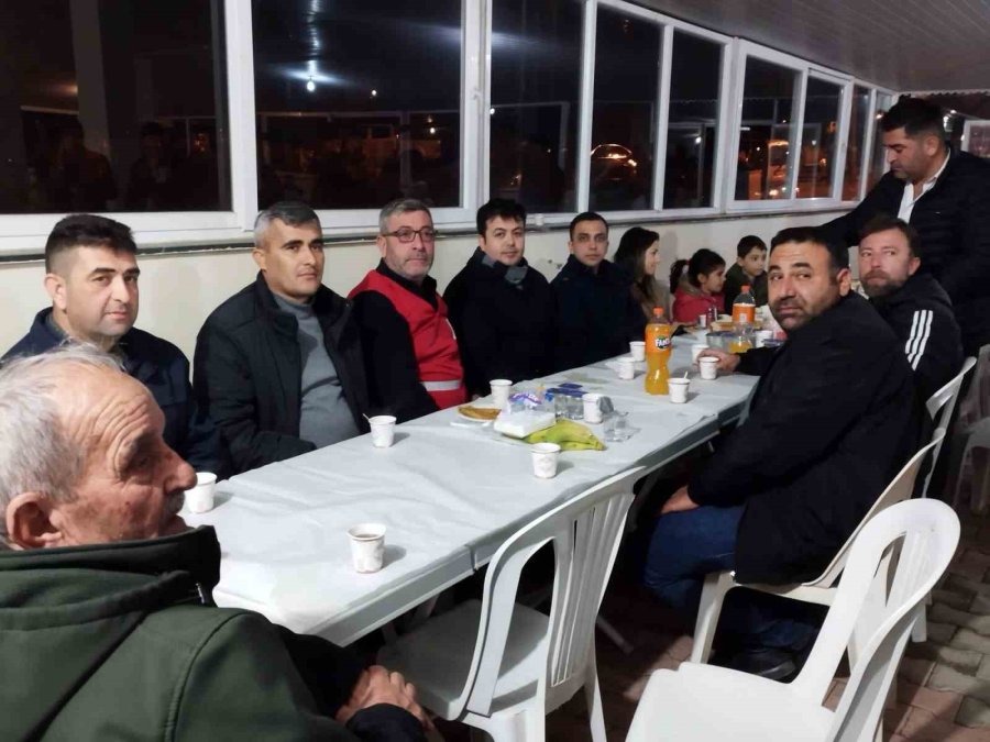 Gazipaşa’da Köy Konağı Afetzedelerin Hizmetinde