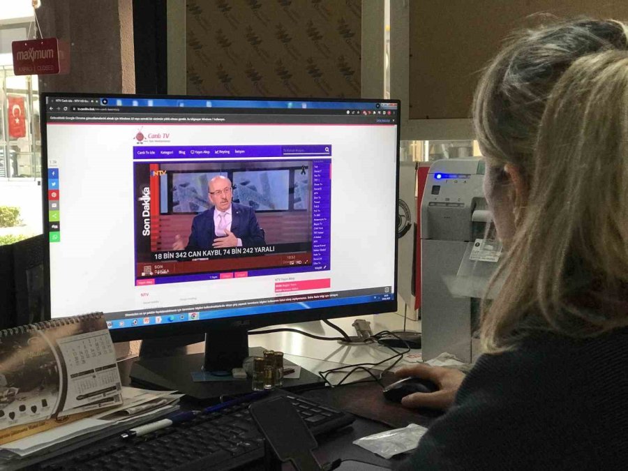 Vatandaşın Gözü Kulağı Afet Bölgesinde