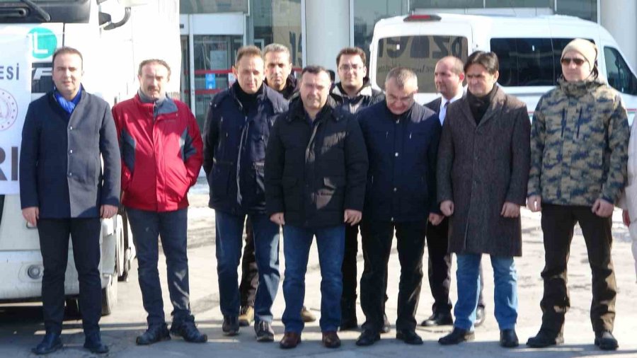 Kayseri Adliyesi’nden Depremzedelere Yardım Eli