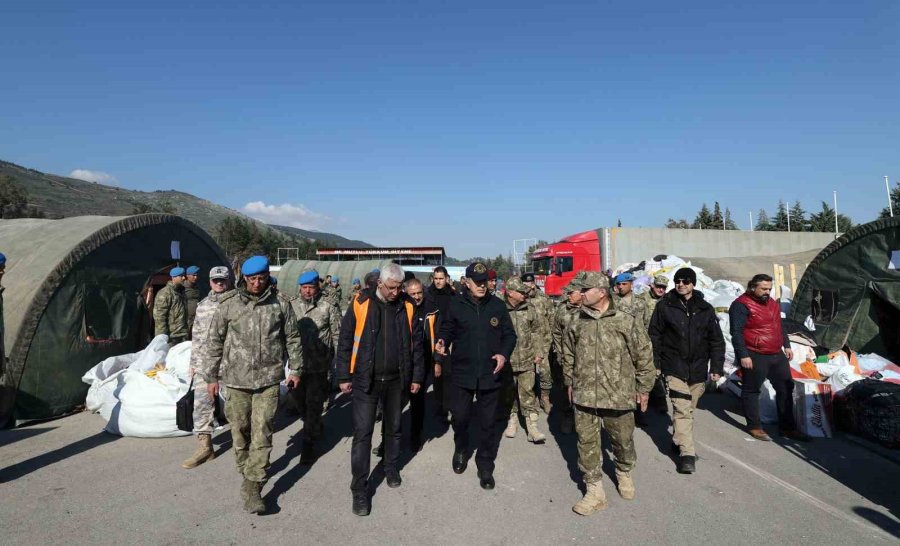 Mehmetçik Hatay’a Lojistik Destek Üssü Kurdu
