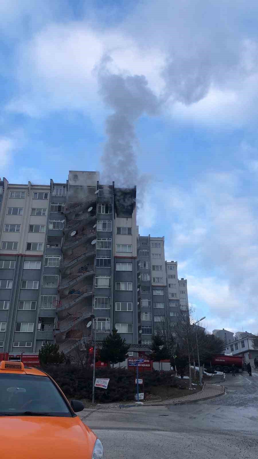 Kızılcahamam’da Yangın, Bir Kişi Hayatını Kaybetti