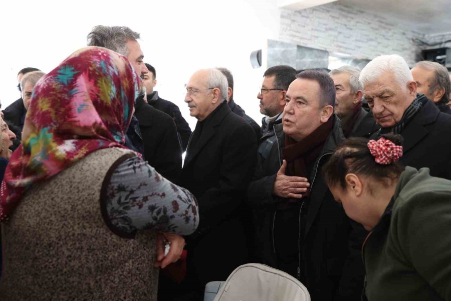 Başkan Böcek İkinci Kez Deprem Bölgesinde