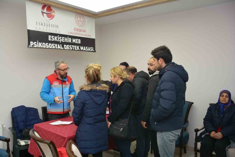 Eskişehir’e Getirilen Depremzedelere Psikososyal Destek Sağlanıyor