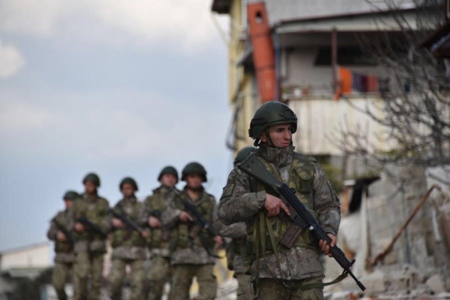 Msb: "2’nci Komando Tugayımız, Hatay Bölgesinde Emniyet Ve Asayiş Görevine Devam Ediyor"