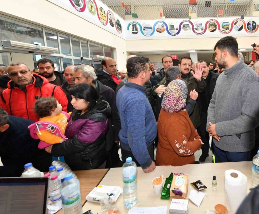 Hisarcıklıoğlu, İskenderun’da İncelemelerde Bulundu