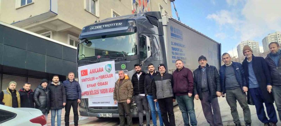 Ankara’da Pideci Ve Simitçilerden Deprem Bölgesine Yardım
