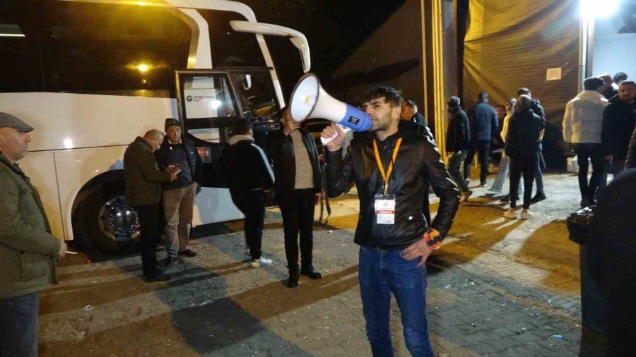 Depremzedelerin Antalya’ya Gelişi Devam Ediyor