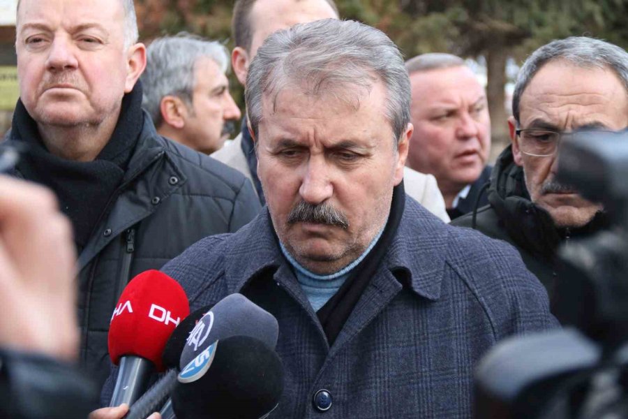 Destici: “devlet Ve Milleti Karşı Karşıya Getirmeye Çalışanlara Fırsat Vermeyeceğiz”