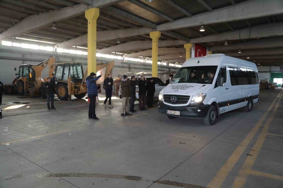 Erü’lü Mühendisler Hasar Tespiti İçin Bölgeye Gitti