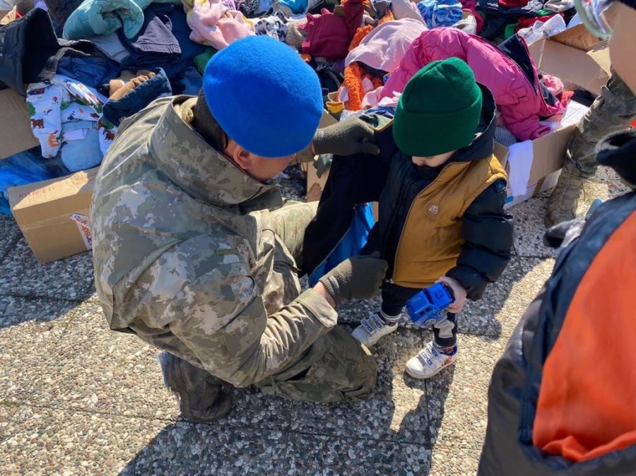 7’nci Komando Tugayı Gaziantep’te Çadır Kurmaya Devam Ediyor