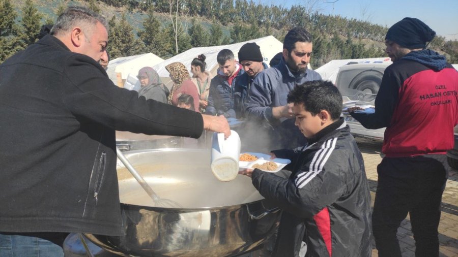 Develi’den Kahramanmaraş’ta Aşevi Desteği