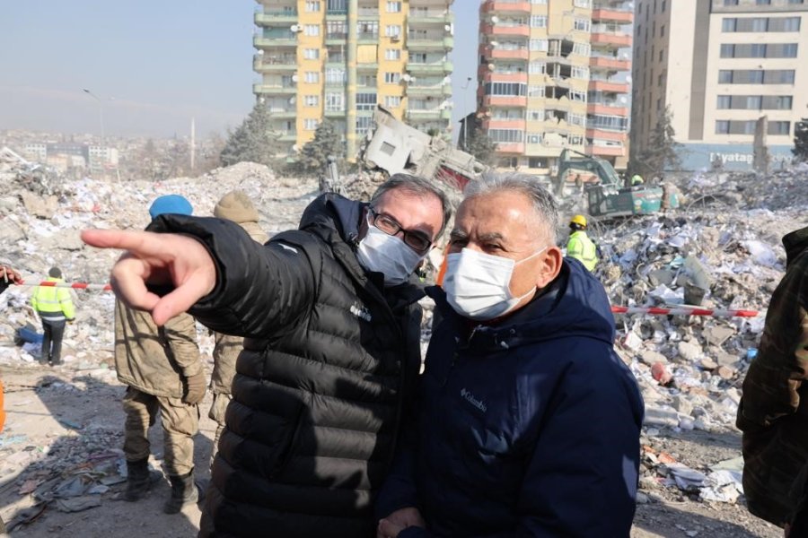 Başkan Özdoğan: "deprem Bölgesine Gönül Köprüsü Kurduk"