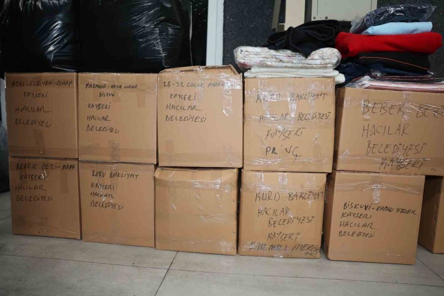 Başkan Özdoğan: "deprem Bölgesine Gönül Köprüsü Kurduk"