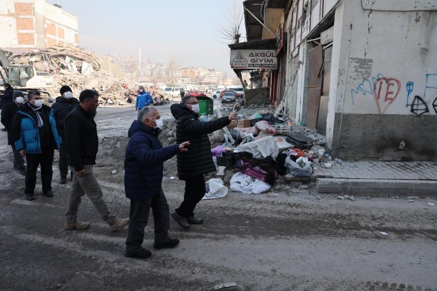 Başkan Özdoğan: "deprem Bölgesine Gönül Köprüsü Kurduk"