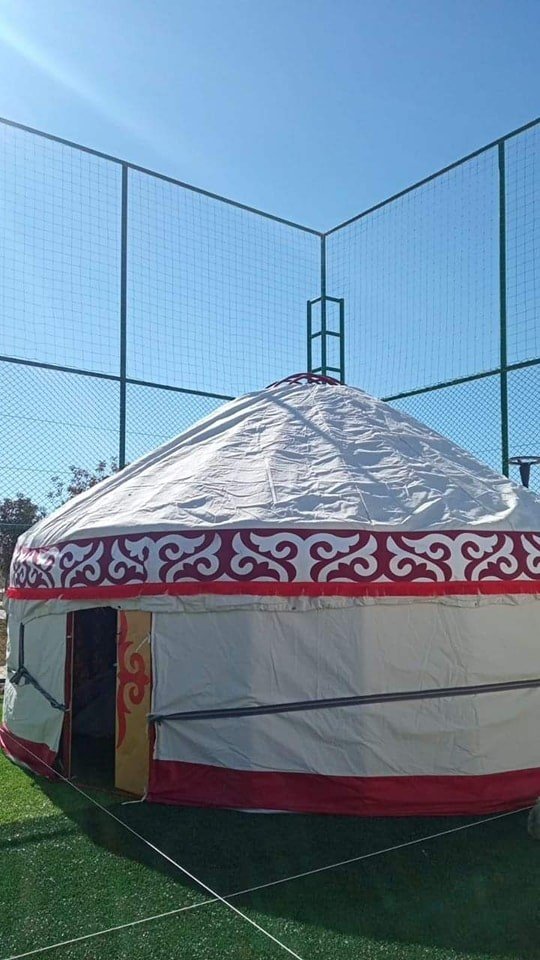 Kırgızistan’ın Gönderdiği Kıl Çadırlar Kahramanmaraş’ta Kuruluyor