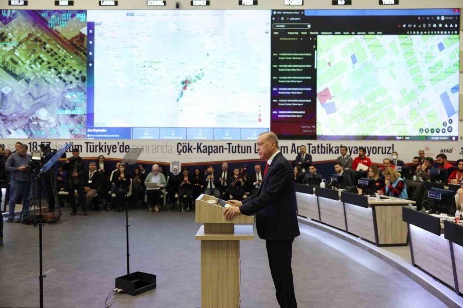 Cumhurbaşkanı Erdoğan: "depremde Hayatını Kaybedenlerin Yakınlarına 100 Bin Lira Nakdi Yardımda Bulunuyoruz”