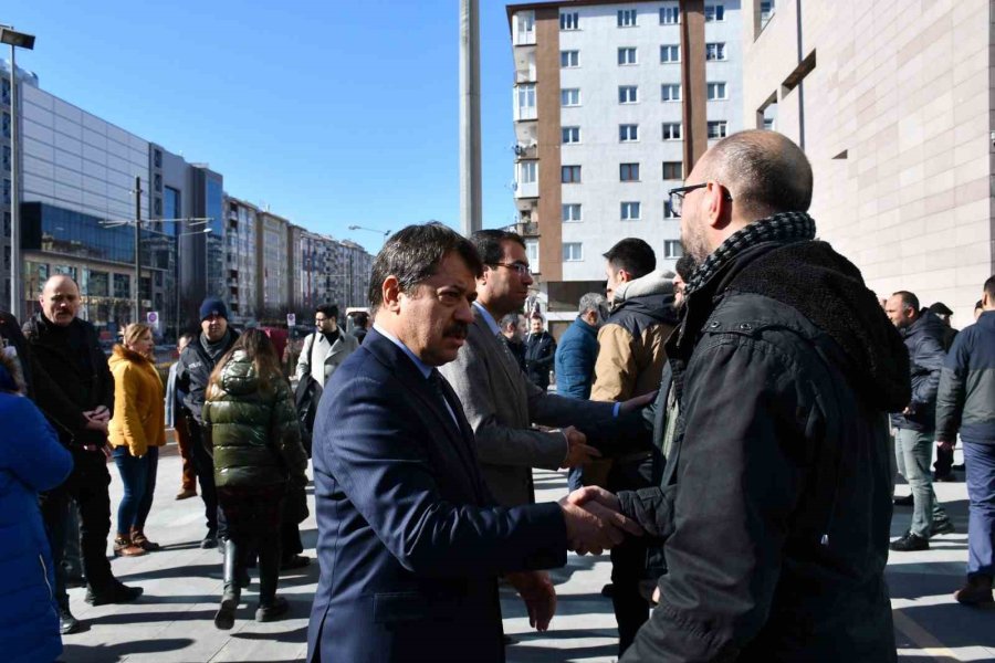 Kardeş Adliye Personeli Elbistan’a Doğru Yola Çıktılar