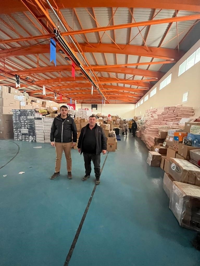 Başkan Özkan Alp Deprem Bölgesinde