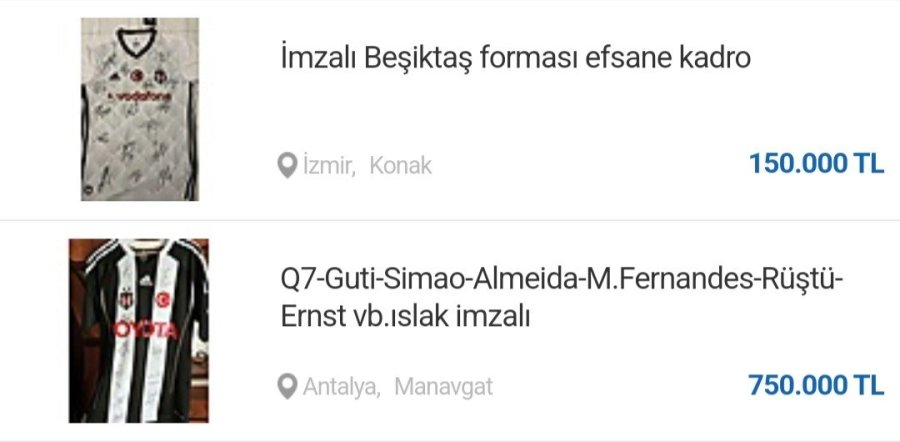 Taraftarlar Depremzedeler İçin Futbolcu İmzalı Formalarını Satışa Çıkardı