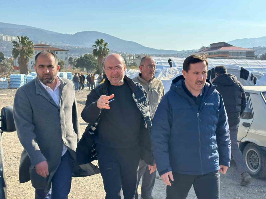 Selçuklu Belediyesi Hatay’da Çalışmalarını Sürdürüyor