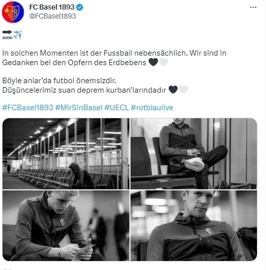 Basel: "böyle Anlarda Futbol Önemsizdir"