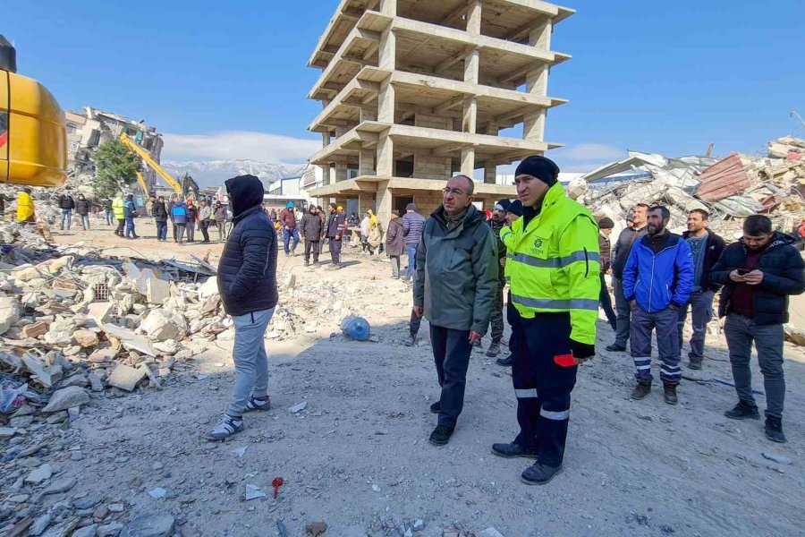 Başkan Kavuş: “hatay’ı Ayağa Kaldırana Kadar Buradayız”
