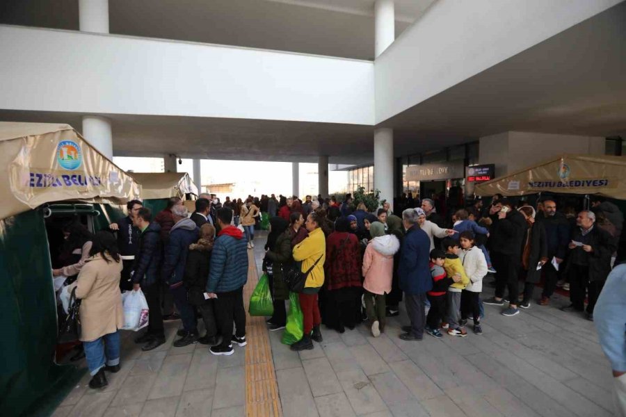 Deprem Sonrası Mezitli’ye Gelenlerin Sayısı 100 Bine Ulaştı