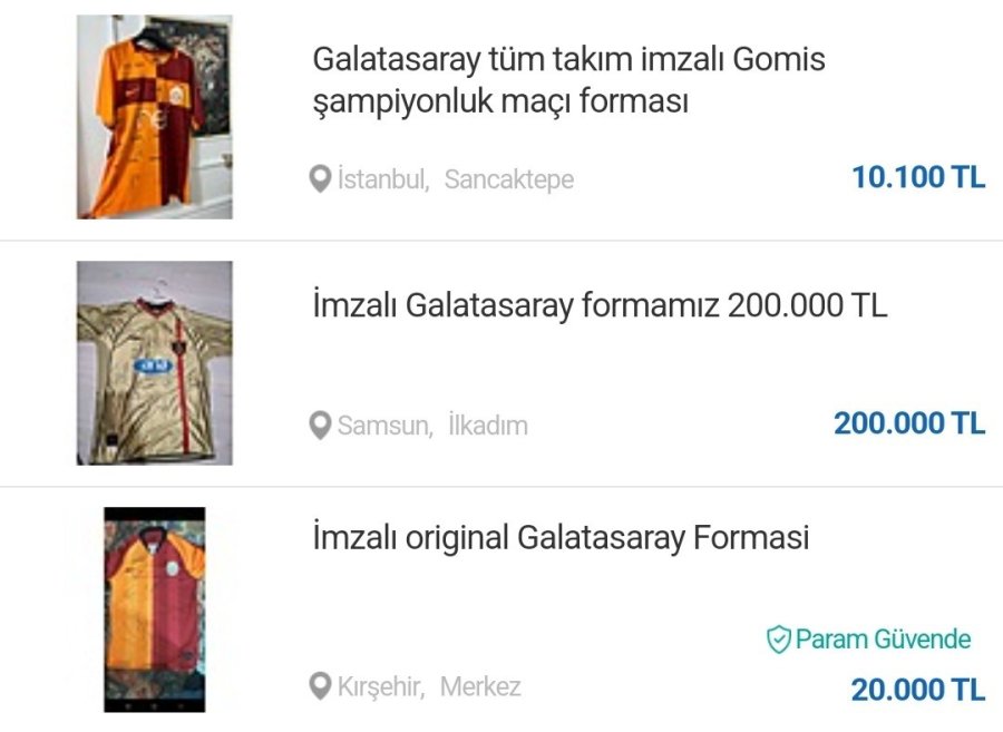 Taraftarlar Depremzedeler İçin Futbolcu İmzalı Formalarını Satışa Çıkardı