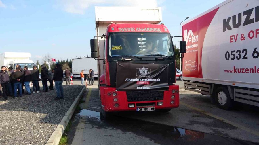 İstanbul’dan 24 Tır Hatay’a Yola Çıktı