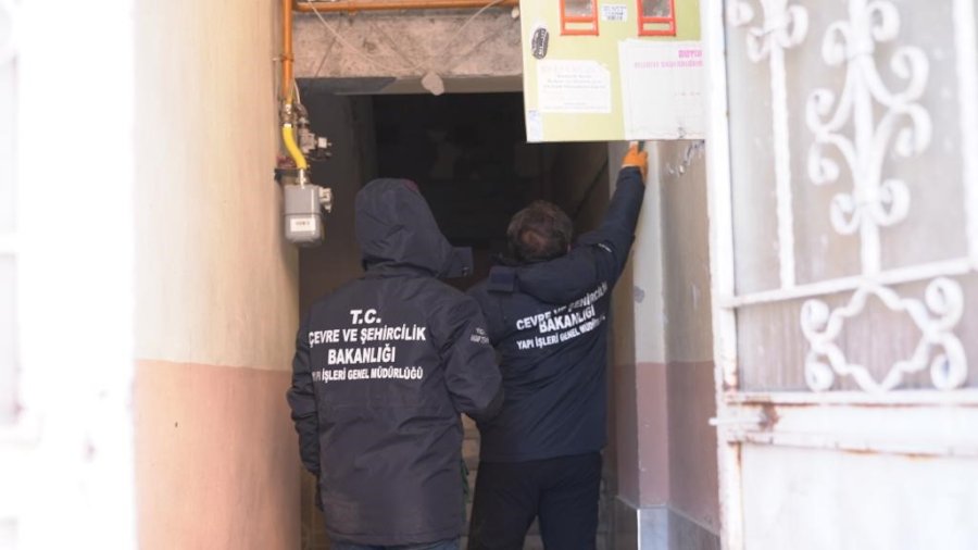 Deprem Bölgesinde Yürütülen Hasar Tespit Çalışmalarında Son Durum