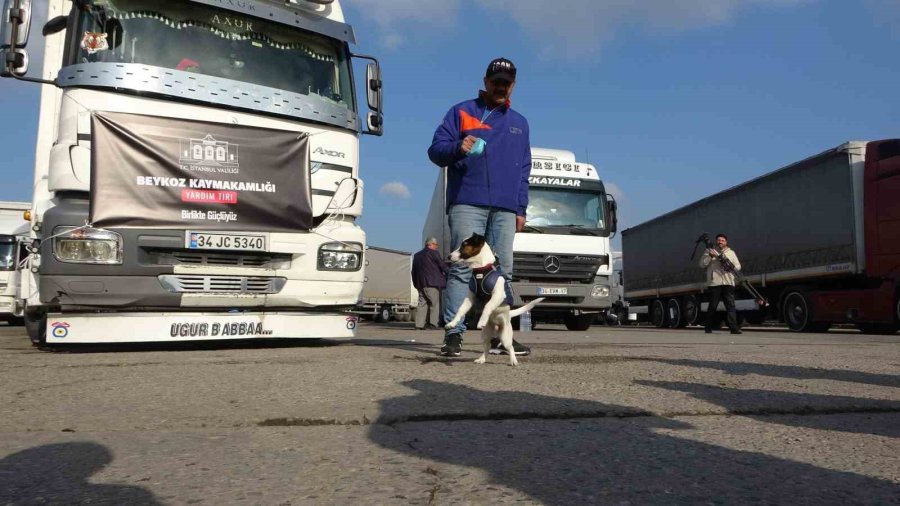 İstanbul’dan 24 Tır Hatay’a Yola Çıktı