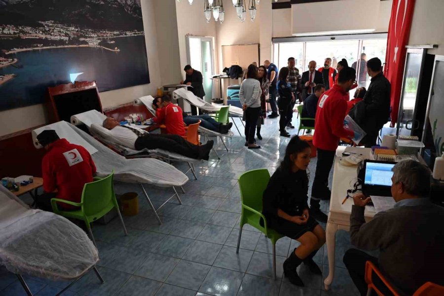 Kemer Belediyesi’nden Kan Bağışı Çağrısı